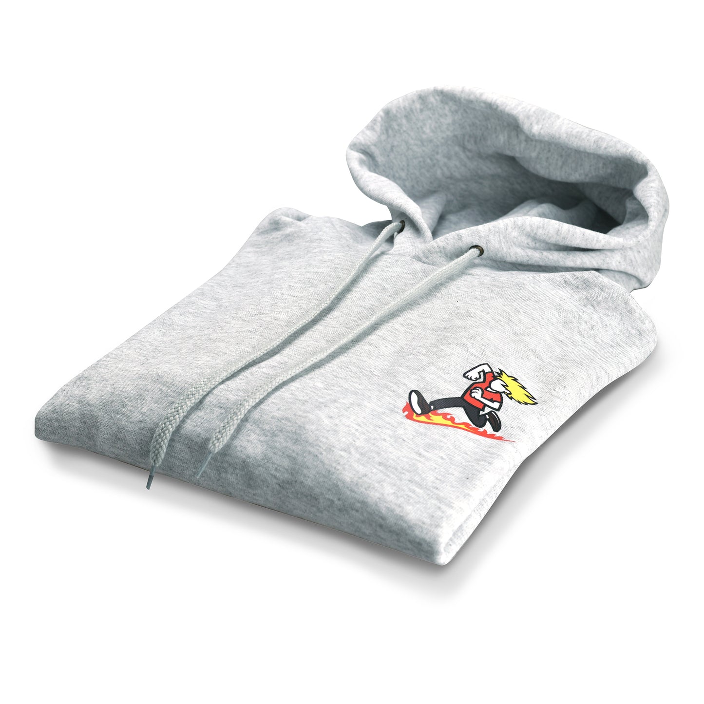 Felpa StreetFire® - Fit Classico BIANCA (Logo Colorato)