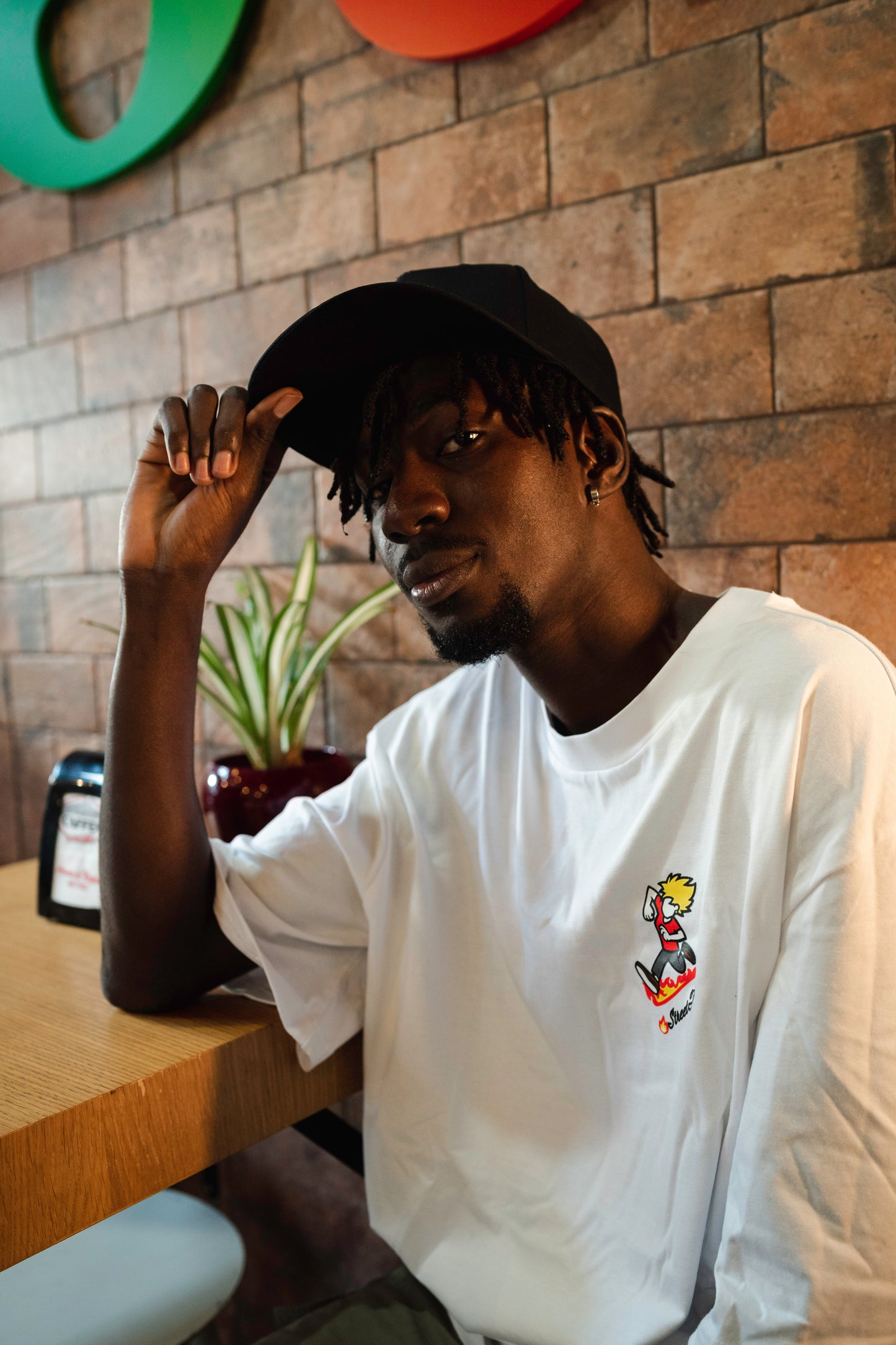 StreetFire® T-Shirt Oversize (bianca)