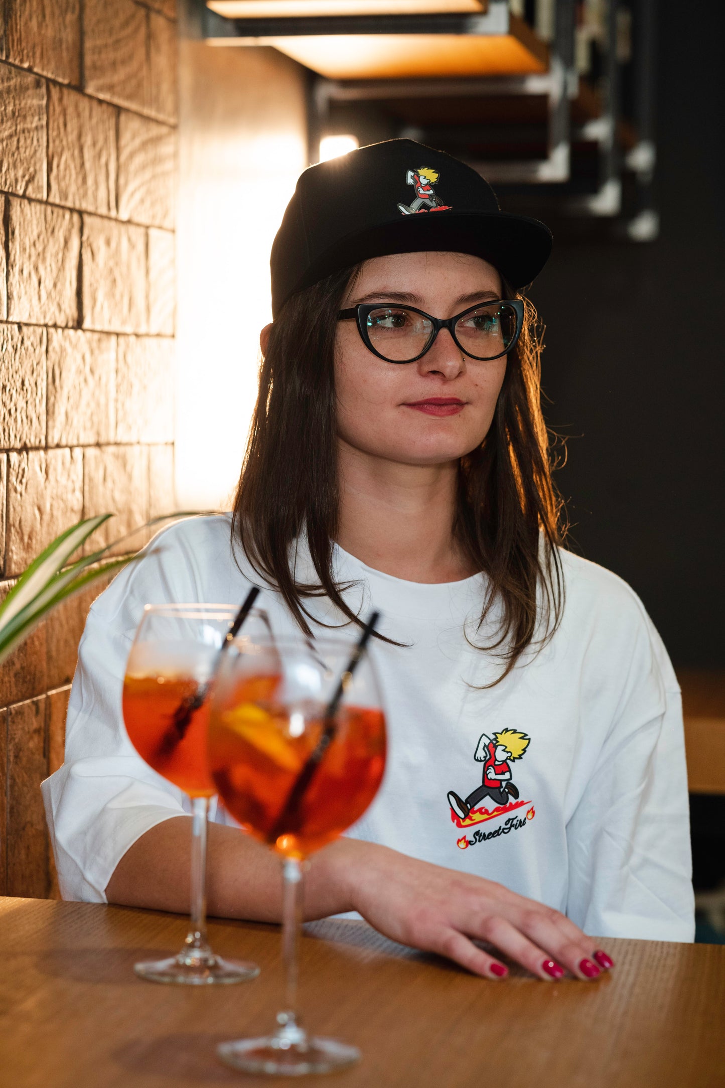 StreetFire® T-Shirt Oversize (bianca)