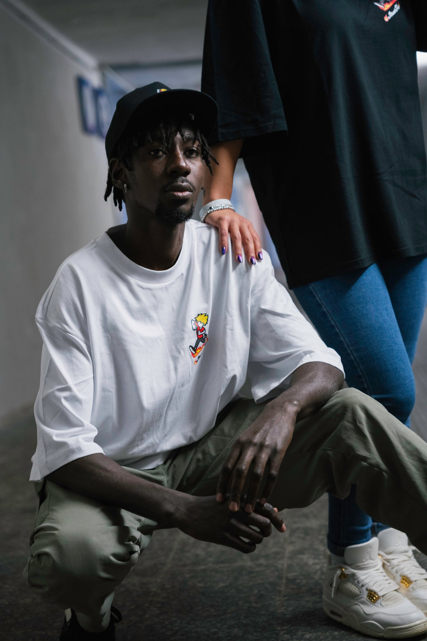 StreetFire® T-Shirt Oversize (bianca)