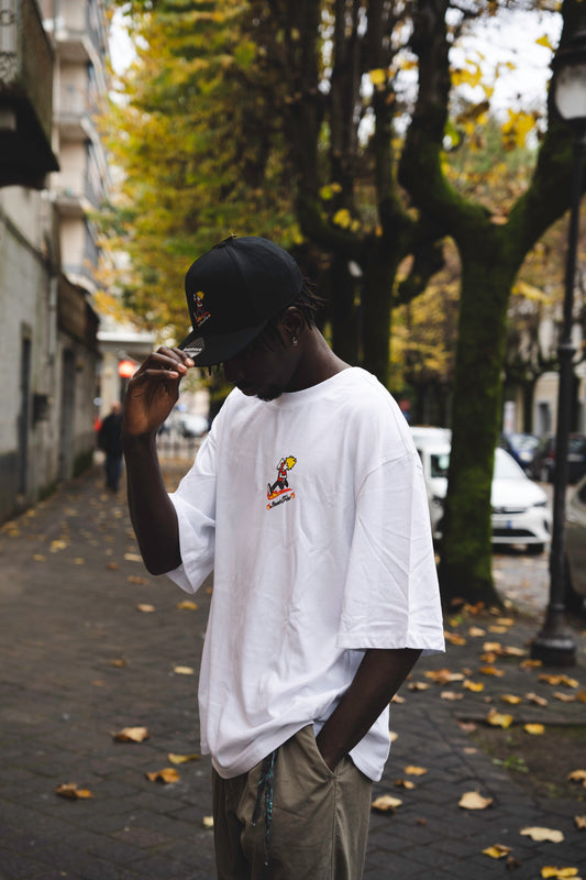 StreetFire® T-Shirt Oversize (bianca)