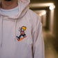Felpa StreetFire® - Fit  Classico (OFF WHITE logo colorato)