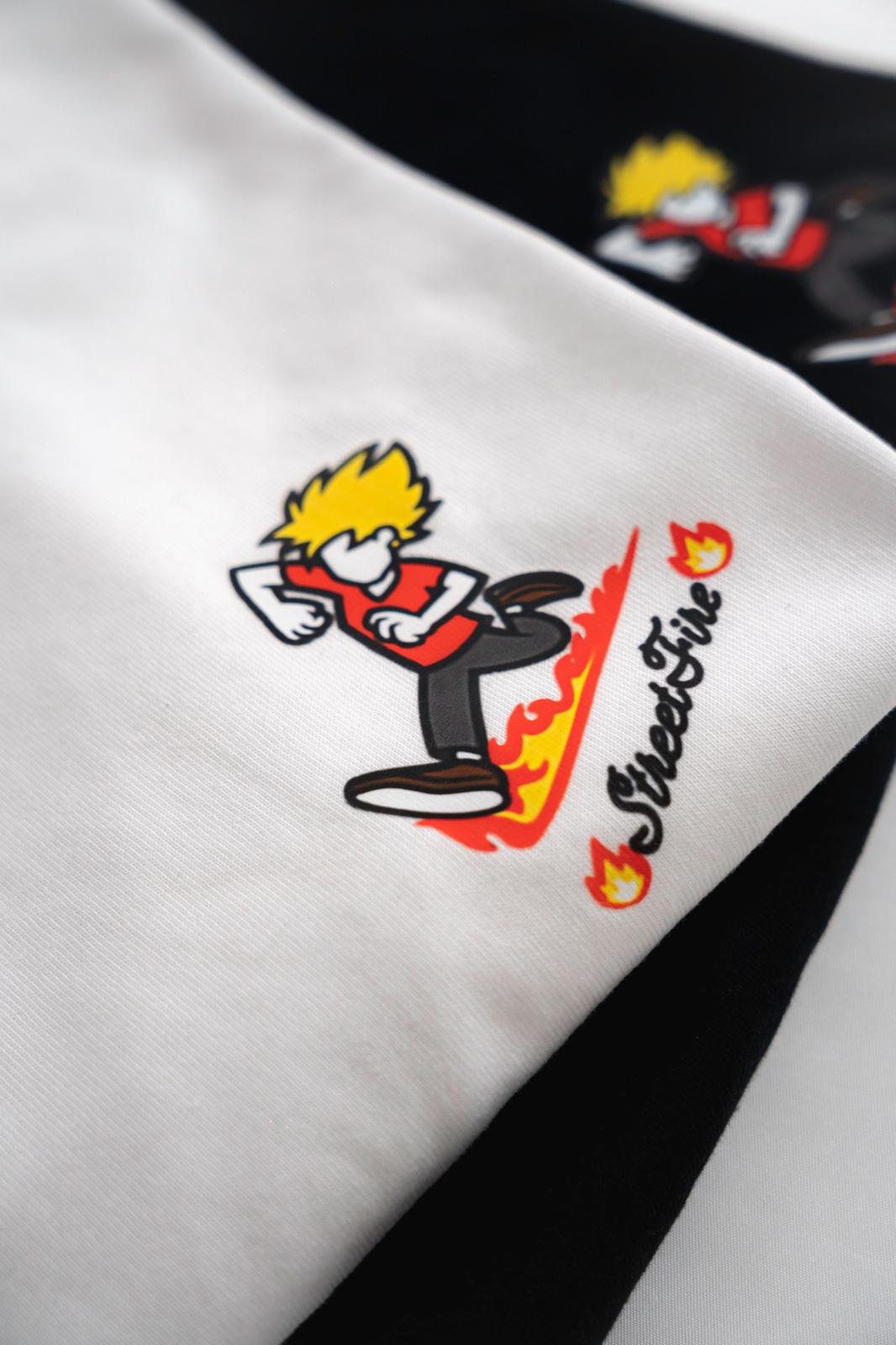 T-Shirt (regular) StreetFire®  - Bianca