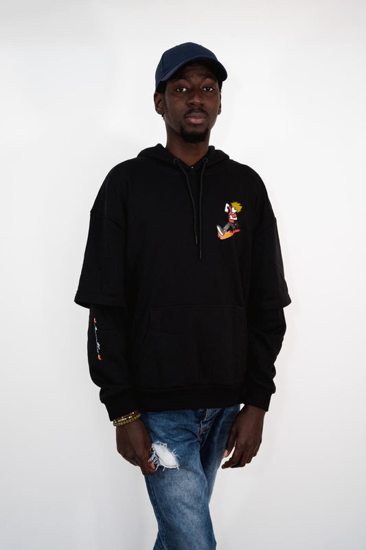 Double-Sleeved Hoodie (COLOR)
