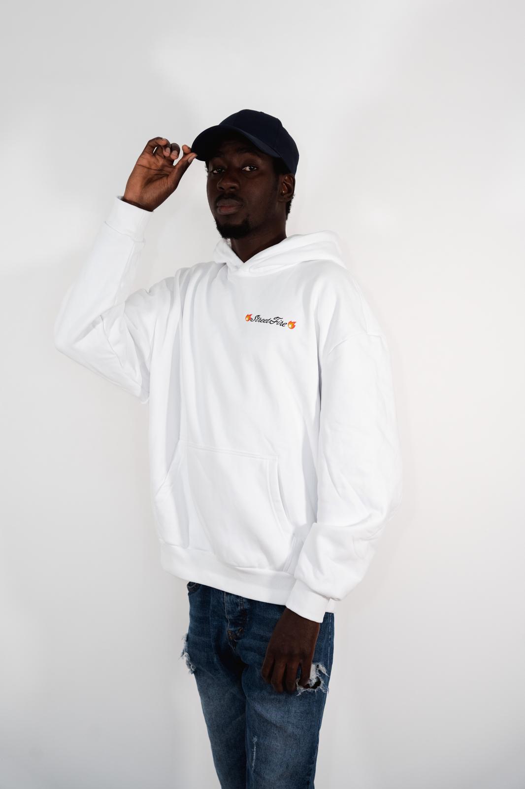Felpa Oversize (white)
