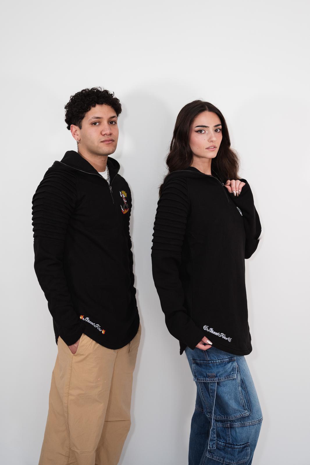 Never Basic — Split Hem Hoodie 🖤🔥