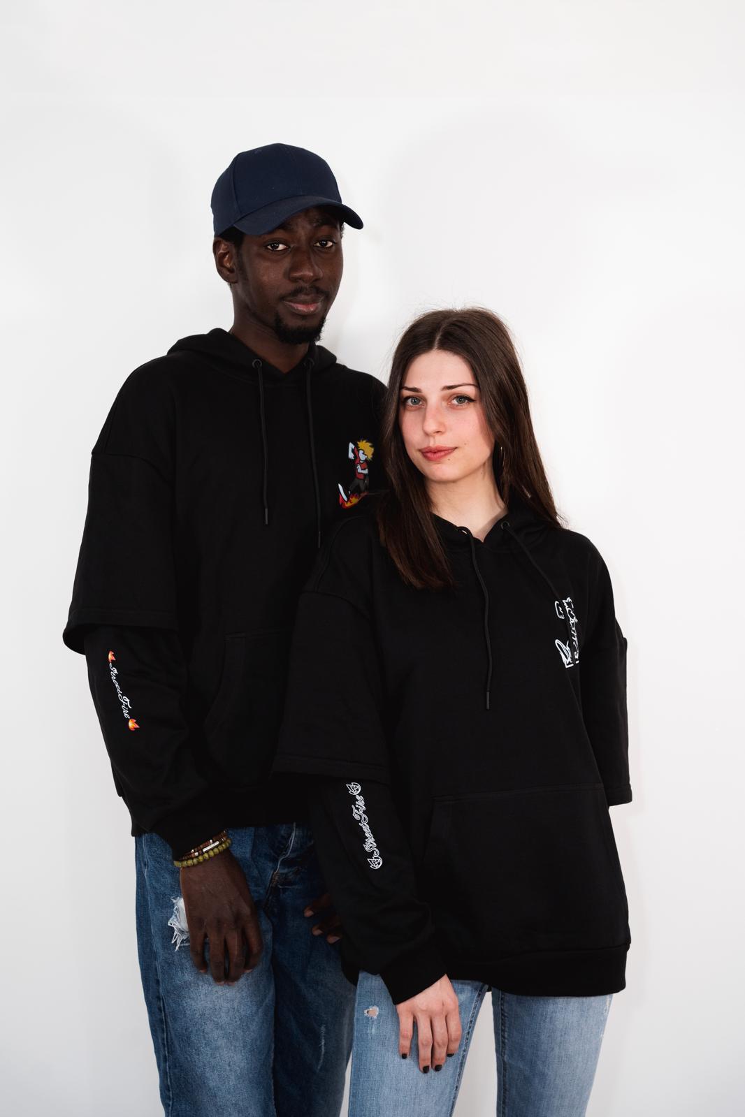 Double-Sleeved Hoodie (COLOR)
