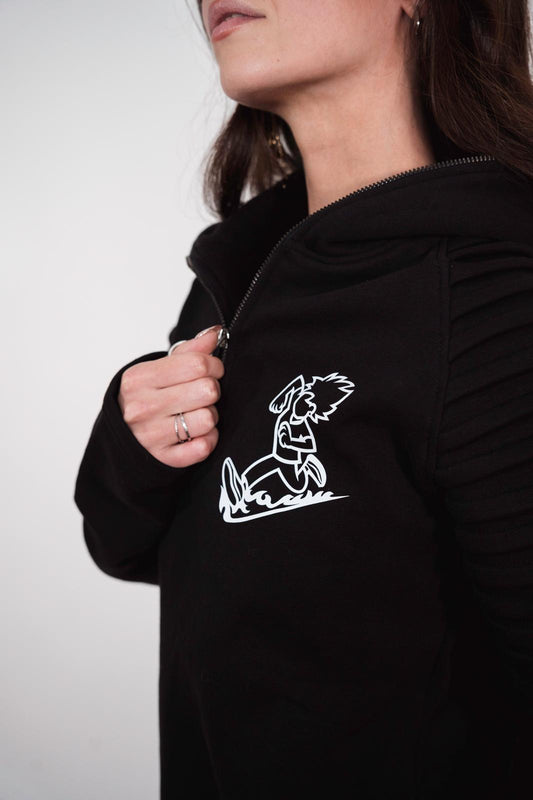 Never Basic — Split Hem Hoodie 🖤🔥