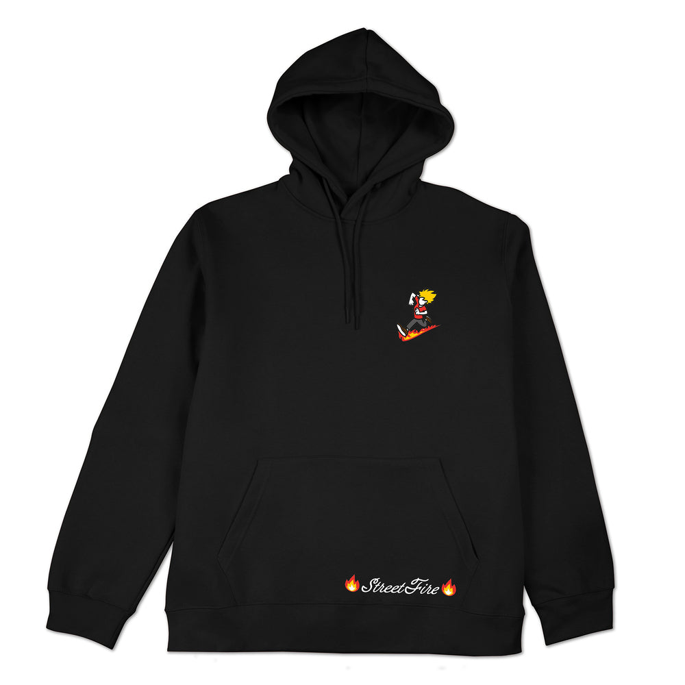 Felpa StreetFire® - Fit  Classico (NERA Logo Colorato)