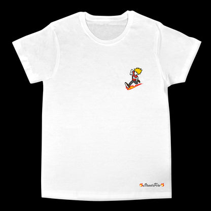 T-Shirt (regular) StreetFire®  - Bianca