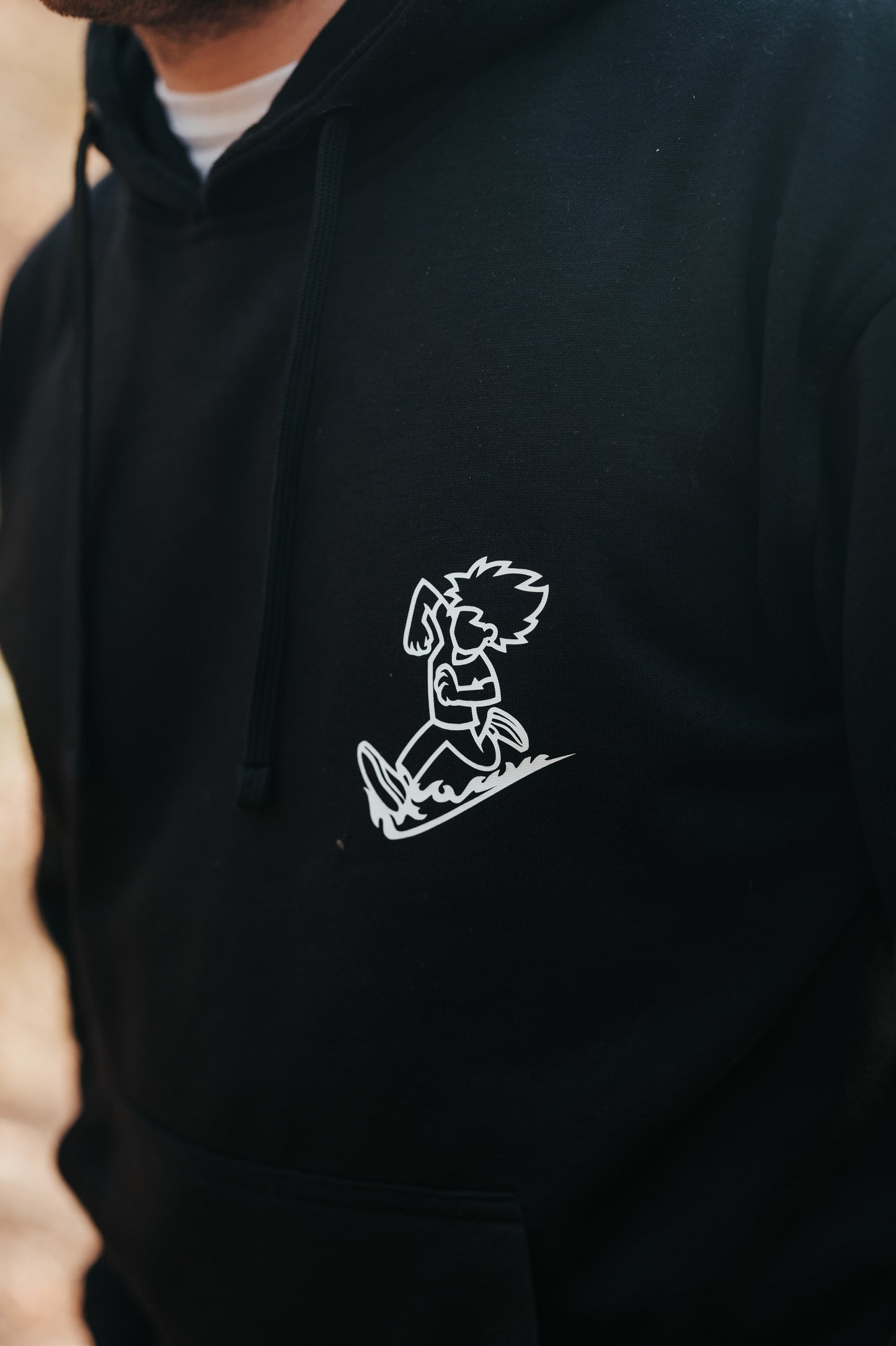 Felpa StreetFire® - Fit  Classico (NERA logo Monocromatico)