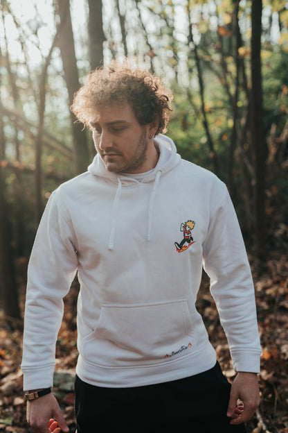 Felpa StreetFire® Fit  Classico - BIANCA