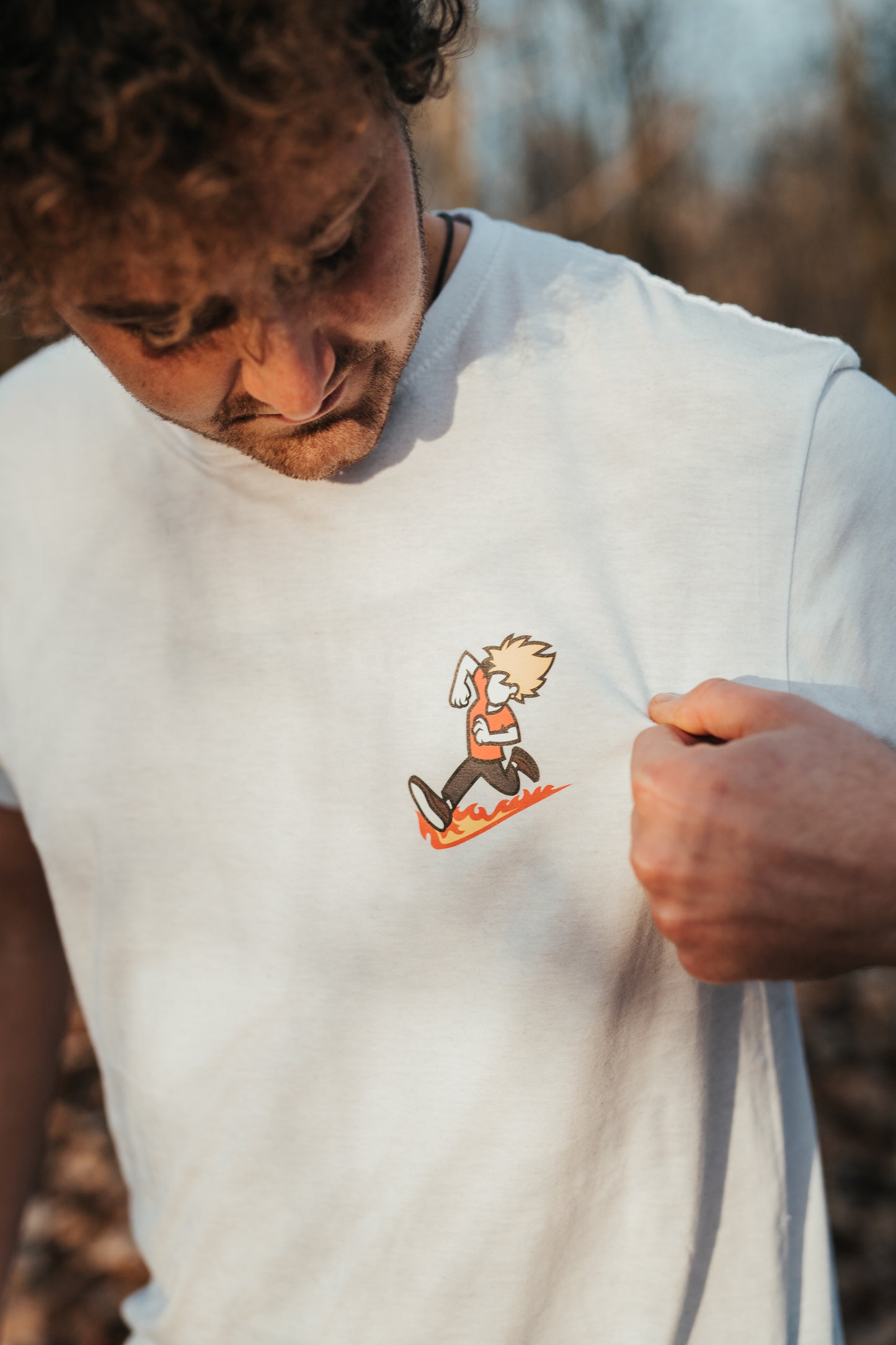 T-Shirt (regular) StreetFire®  - Bianca