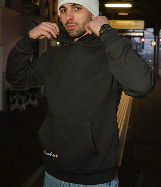 Felpa Oversize  (Charcoal)